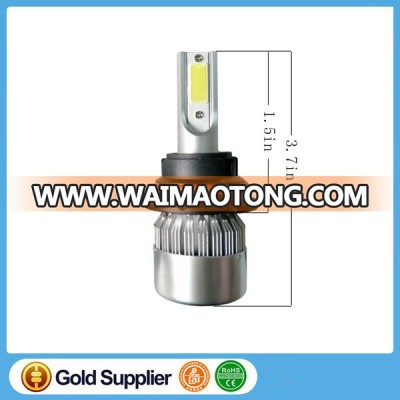 Led Car Headlight C9 9007 Auto Bulbs Headlamps 36W 3800LM, 360 Degree Beam Angle Car LED Headlight