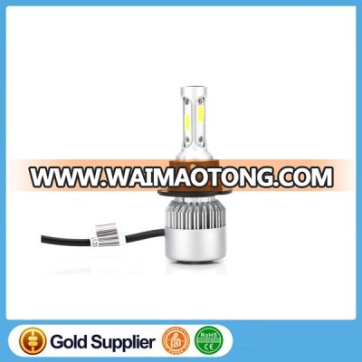 Car LED Headlights Bulb S2 9007 COB LED Fog Light 6000K Auto Bulbs